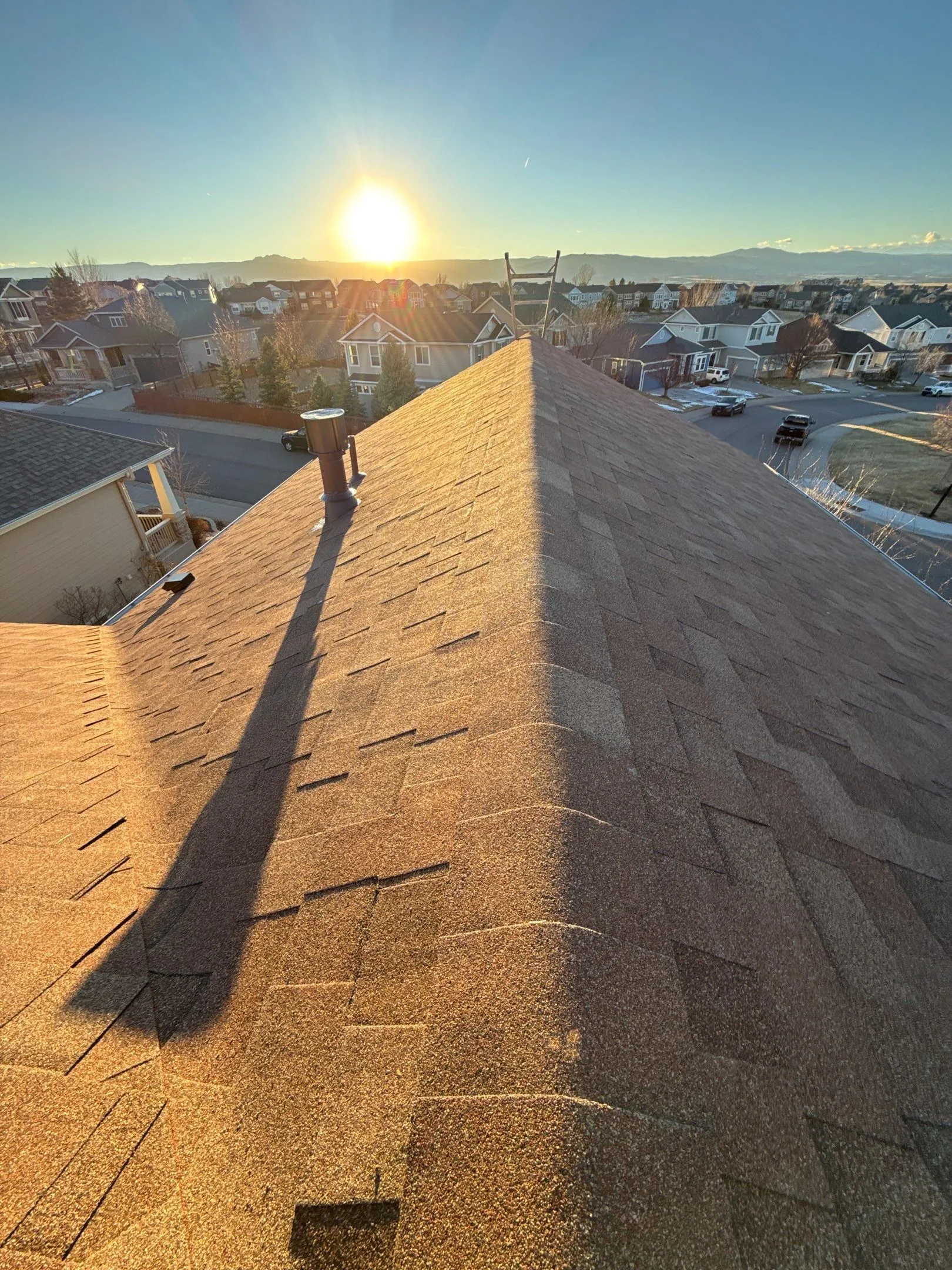 Class 4 Roof Replacement With Ridge Vent Upgrade, 24 Squares Work Image in Castle Rock, CO