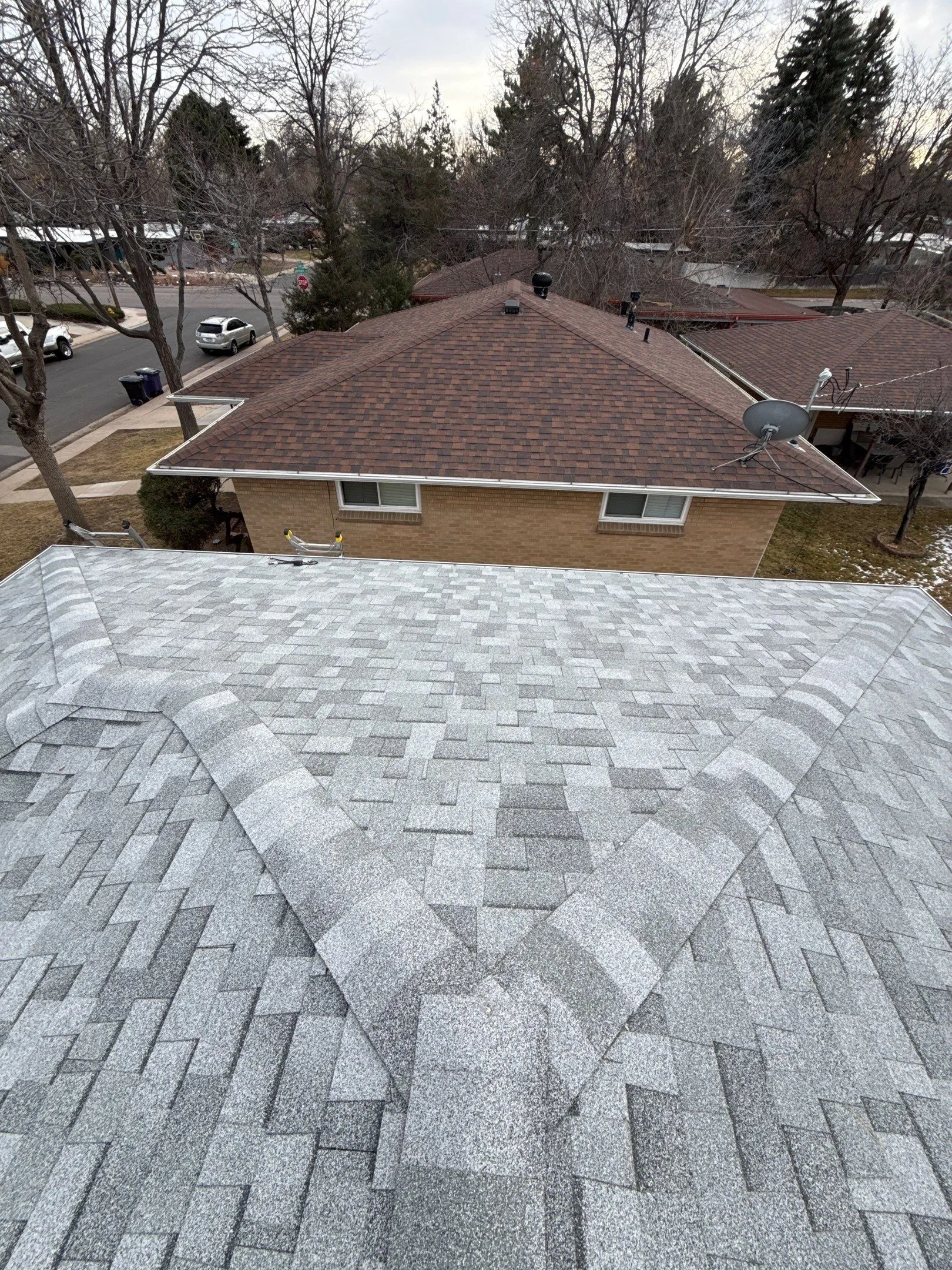 Class 4 Roof Replacement With Full Redeck Work Image in Denver, CO