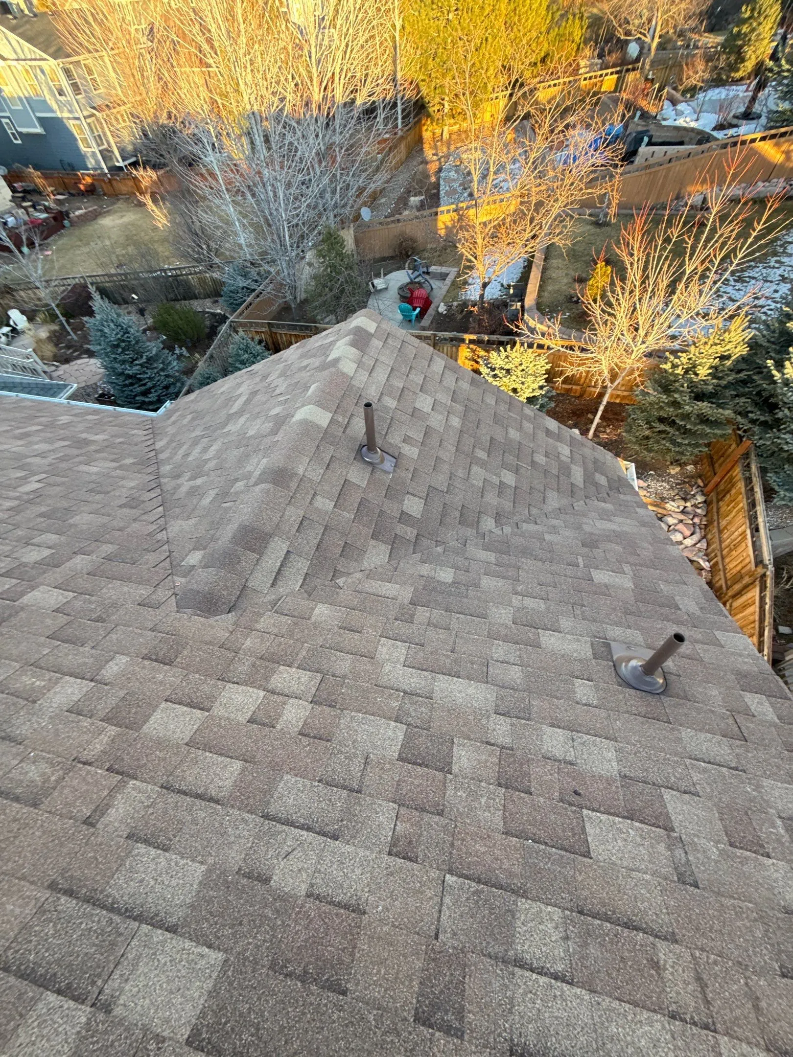 Class 4 Roof Replacement With Ridge Vent Upgrade, 24 Squares Work Image in Castle Rock, CO