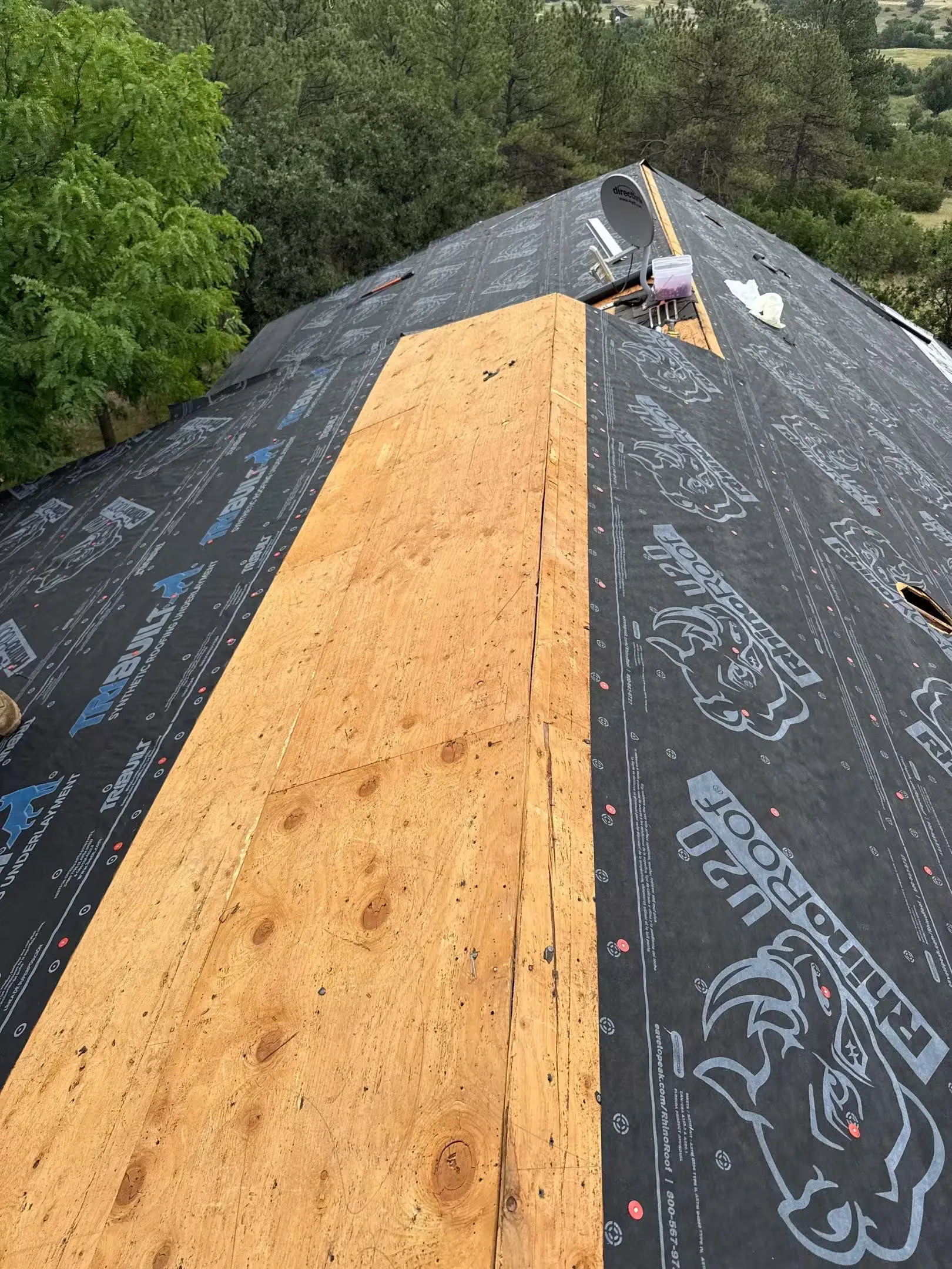 Roof and Gutter Replacement Work for House and Barn in Sedalia, CO