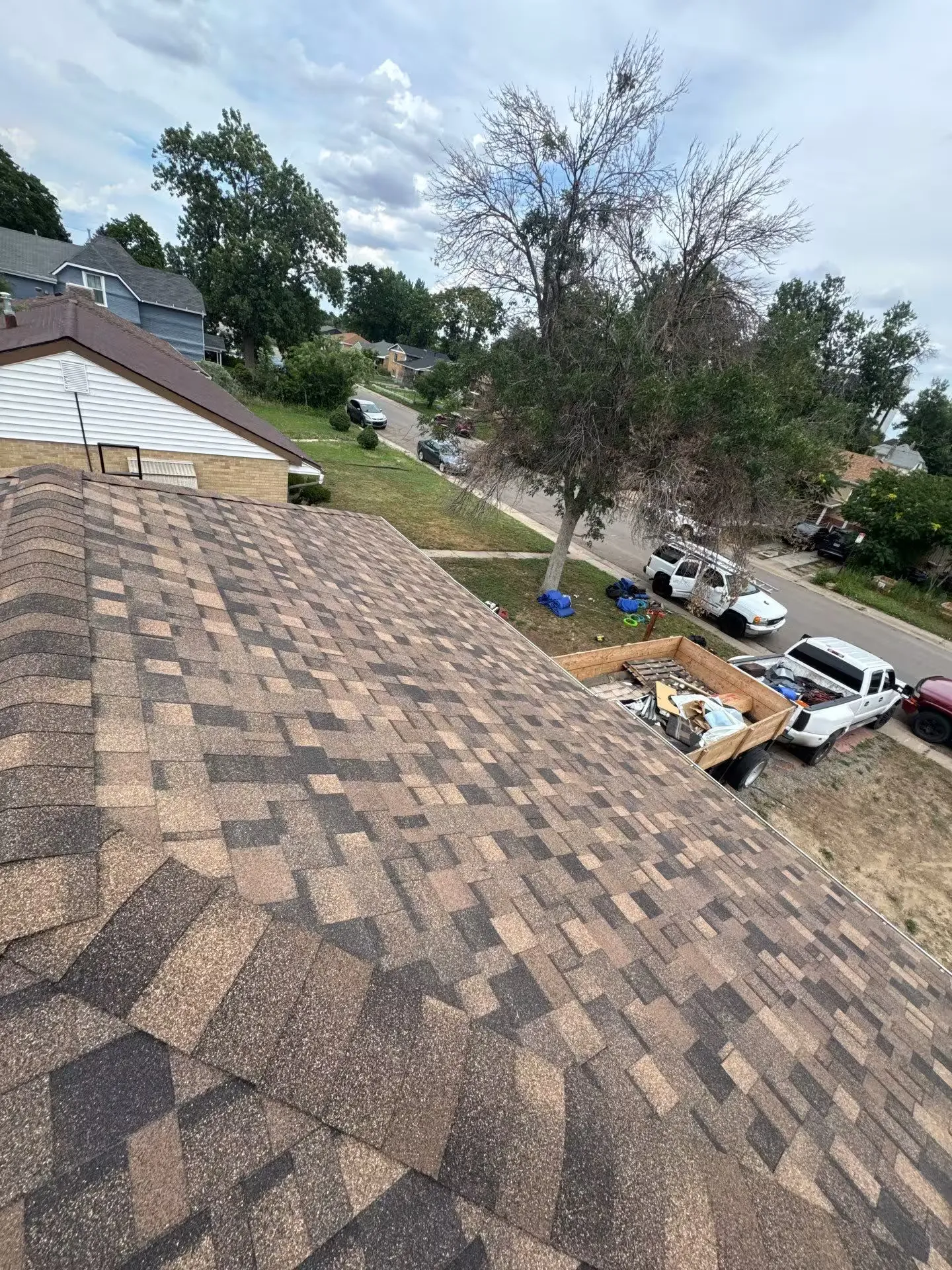 Class 4 Roof Replacement for Duplex Work Image in Denver, CO