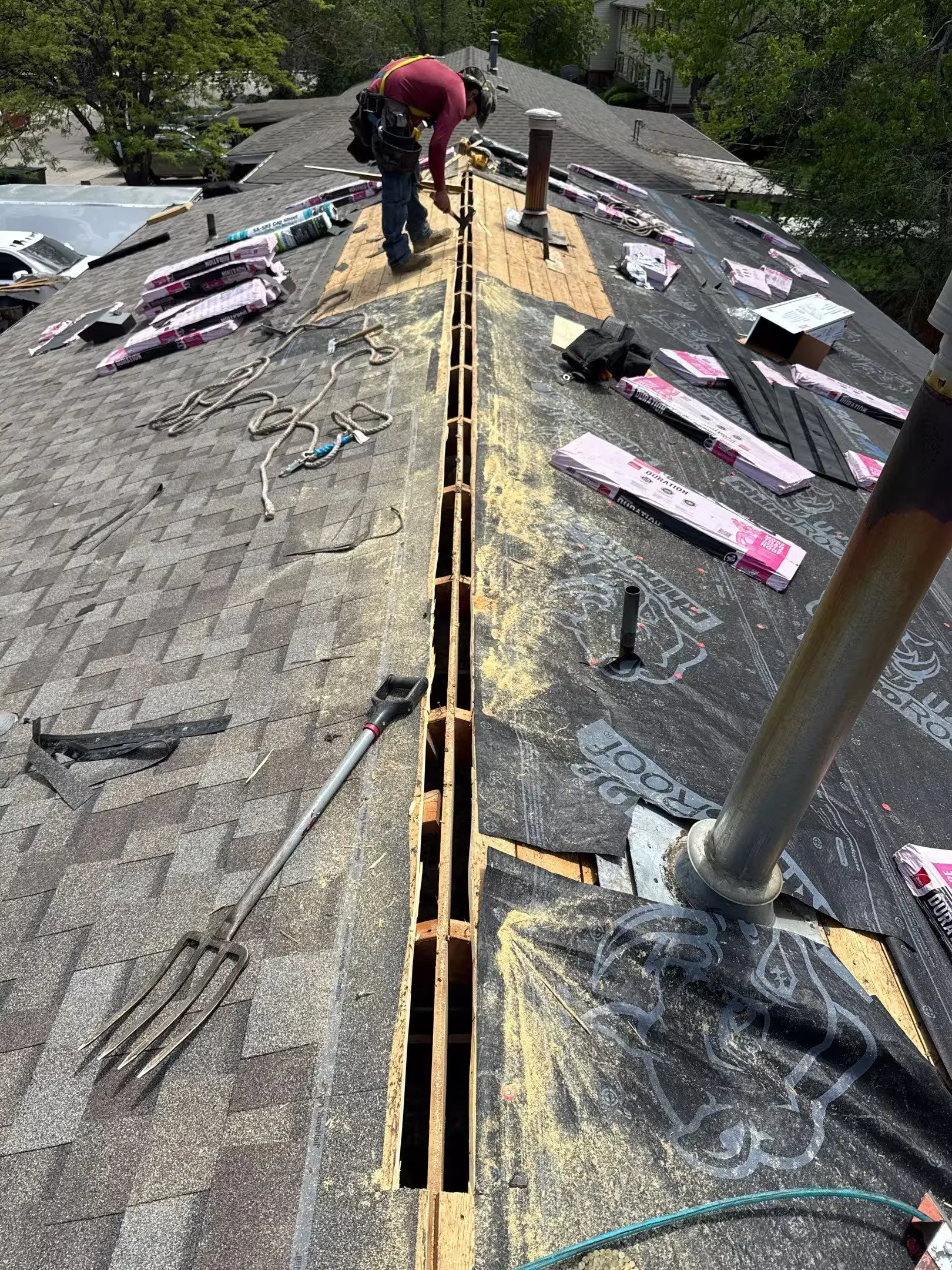 Roof Replacement Work Image in Lakewood, CO