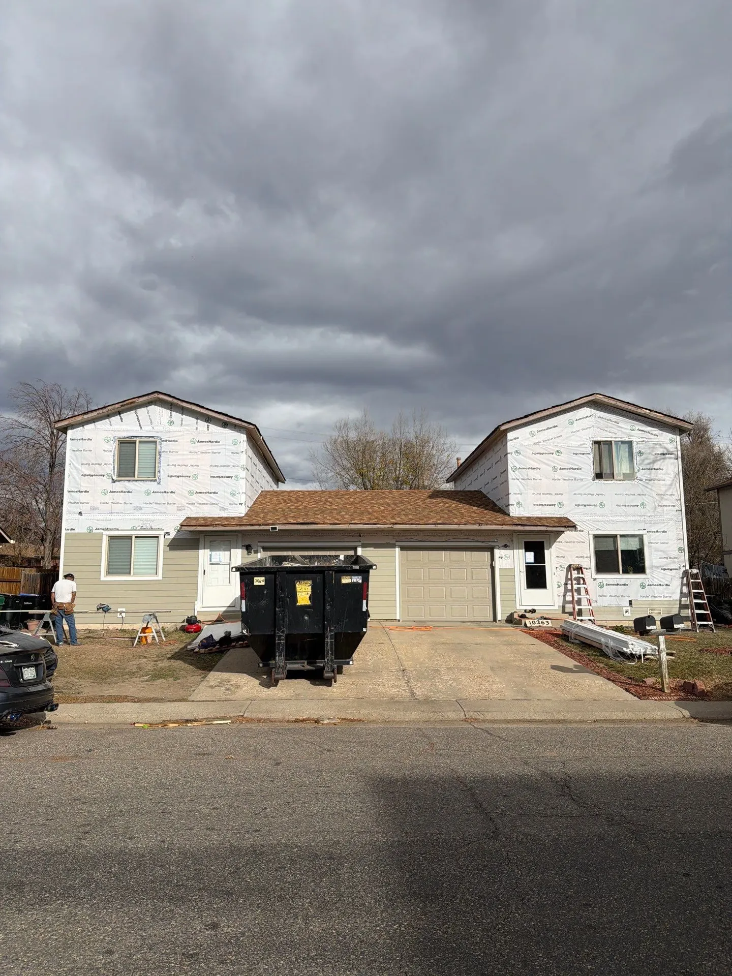 Full Exterior Replacement for Duplex Work Image in Arvada, CO