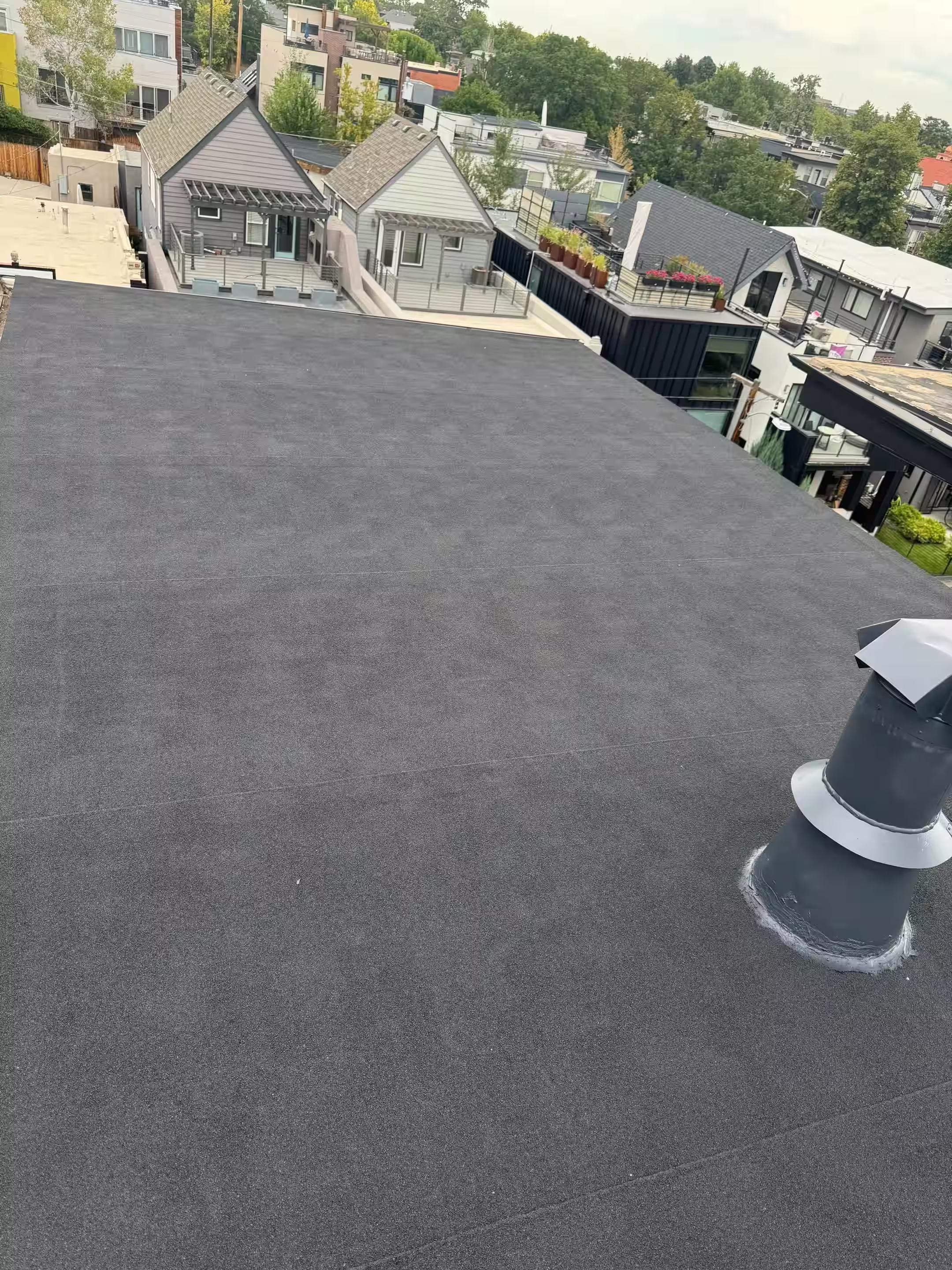 Denver, CO Low-Slope Roof Replacement on Multi-Family Building