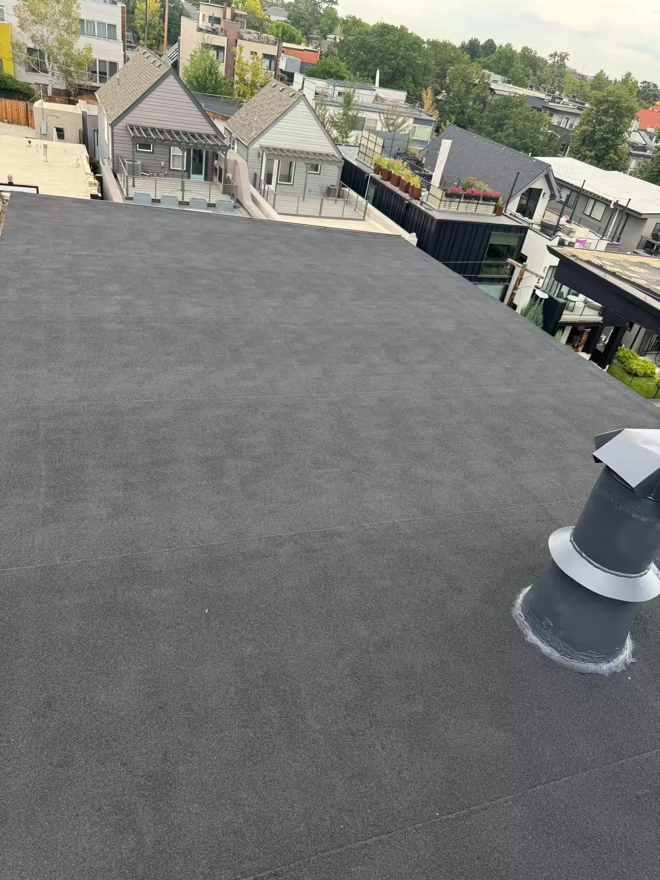 Denver, CO Low-Slope Roof Replacement on Multi-Family Building