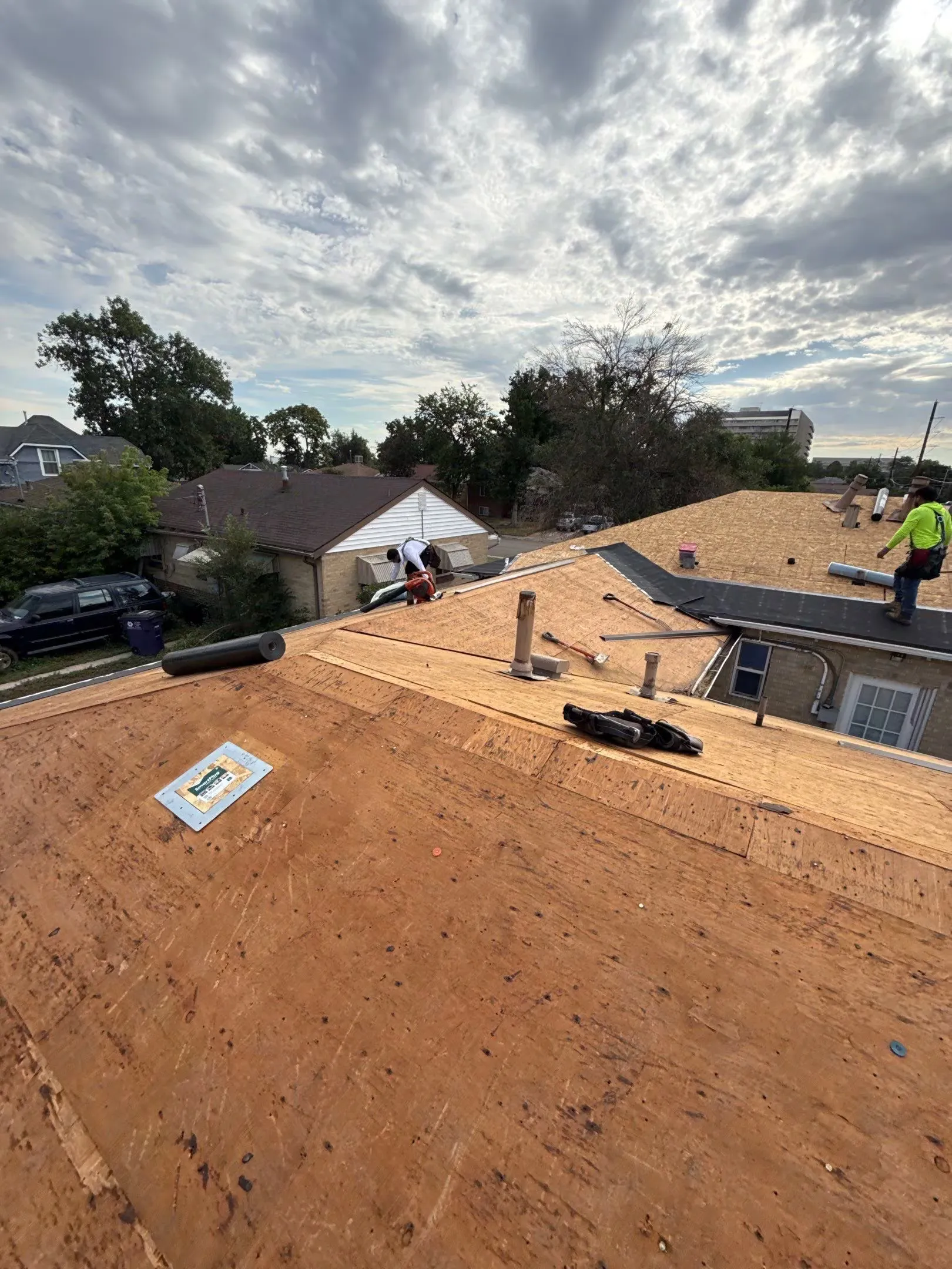Class 4 Roof Replacement for Duplex Work Image in Denver, CO