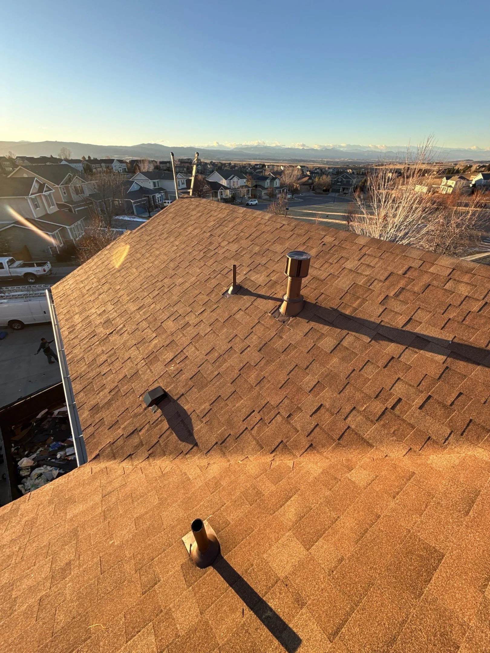 Class 4 Roof Replacement With Ridge Vent Upgrade, 24 Squares Work Image in Castle Rock, CO