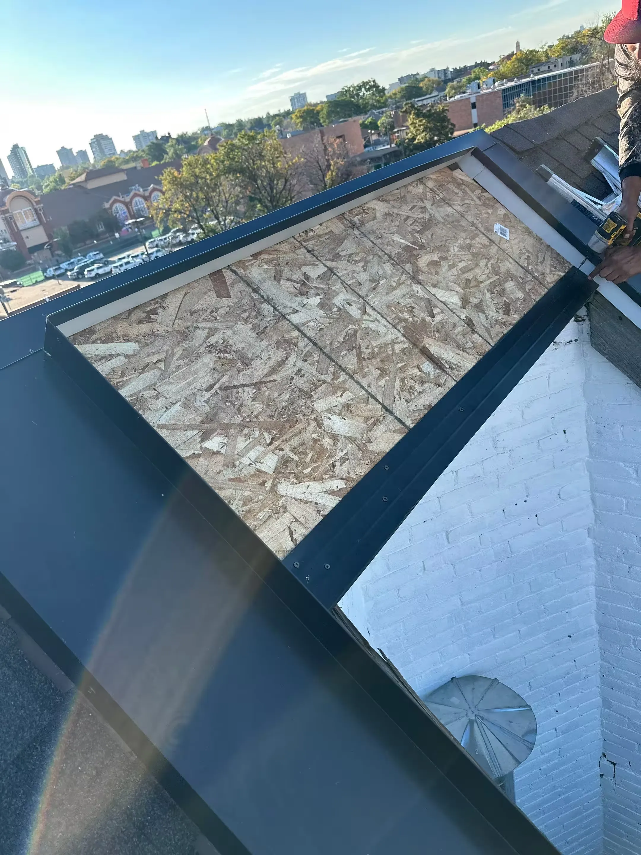 Multi-Family Building Roof Repair Work Image in Denver, CO