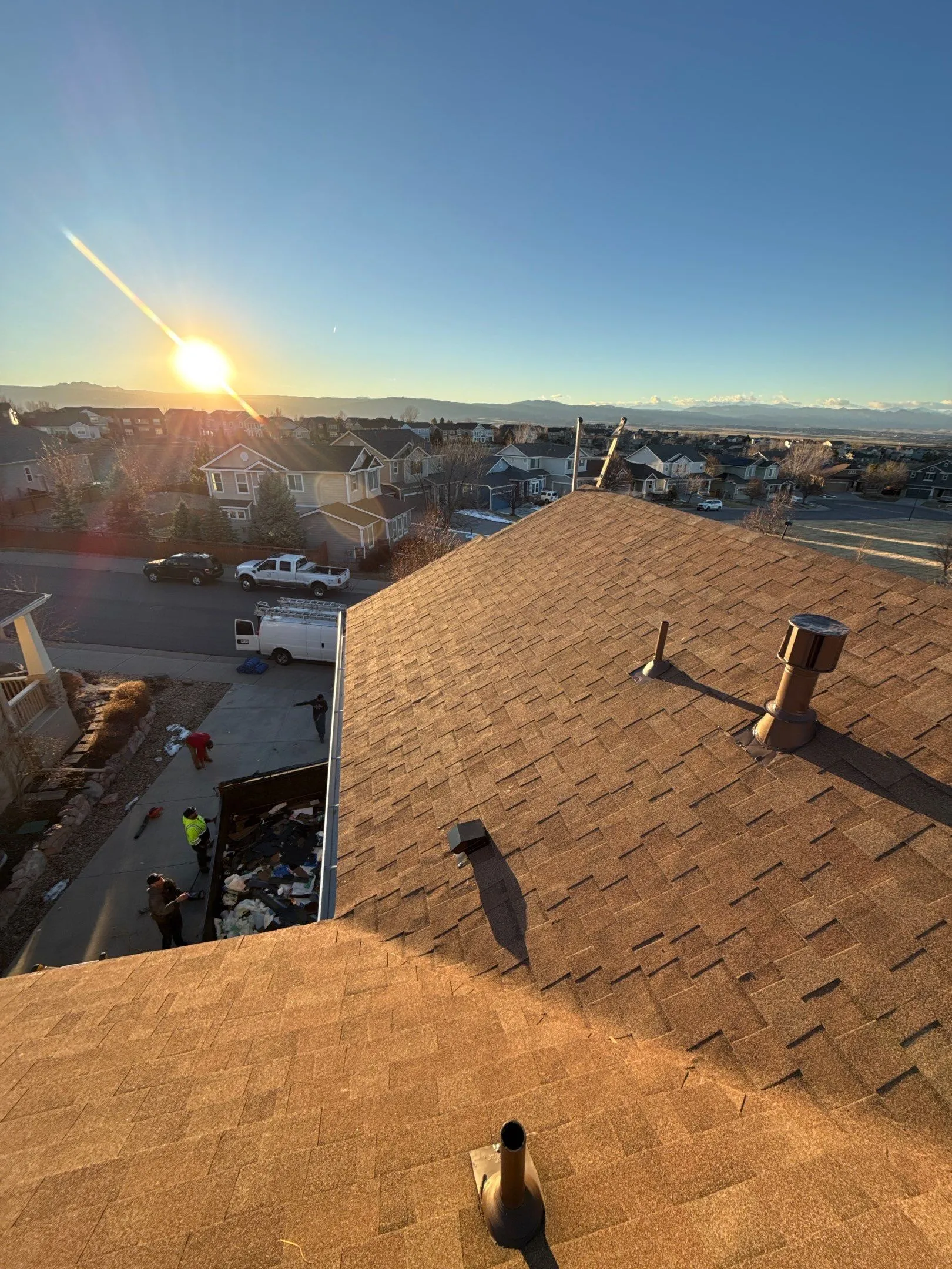 Class 4 Roof Replacement With Ridge Vent Upgrade, 24 Squares Work Image in Castle Rock, CO