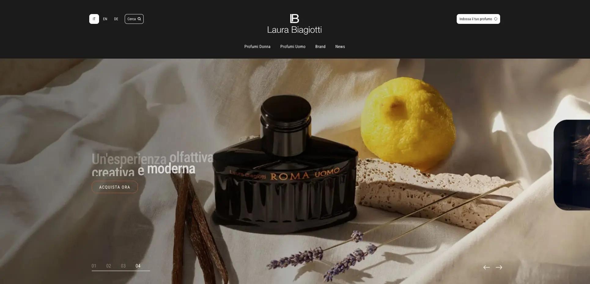 Launch of Nero Estremo Parfums by Laura Biagiotti