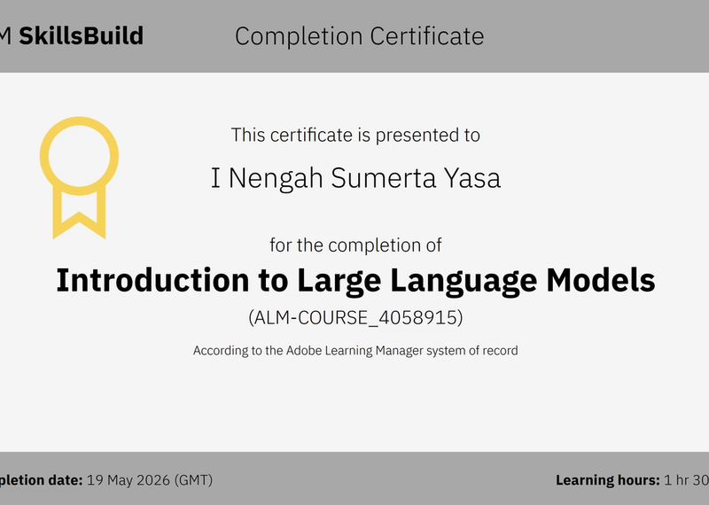 Introduction to Large Language Models