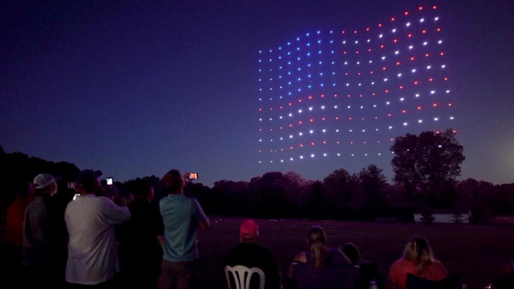 4th of July with Firefly Drone Shows