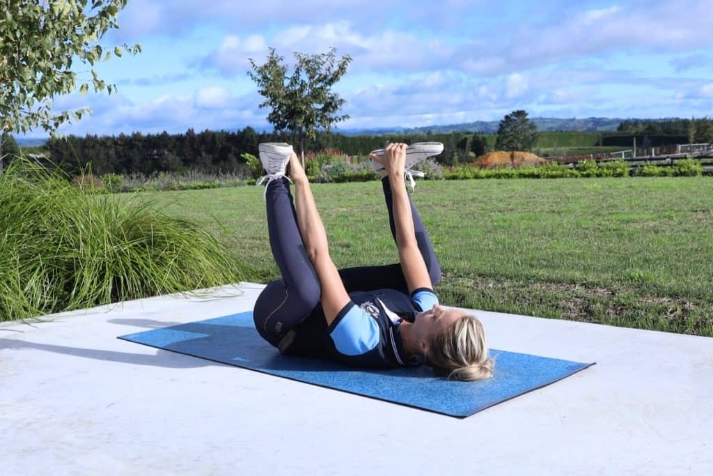 rider back stretches