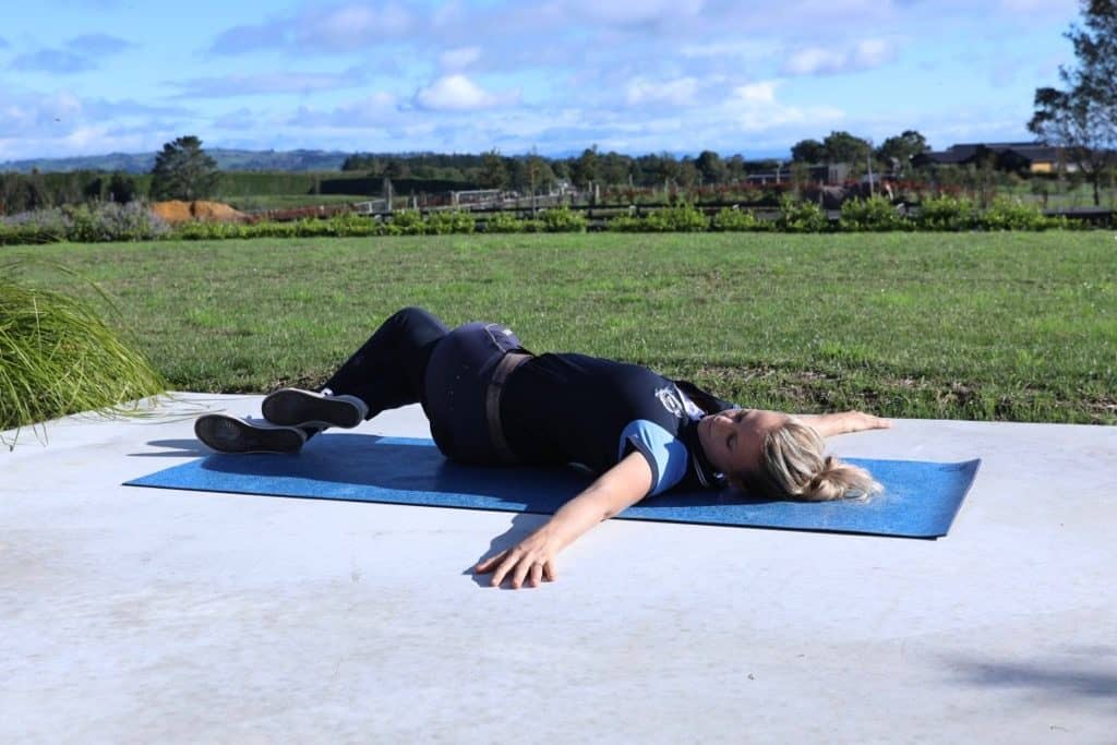 rider back stretches