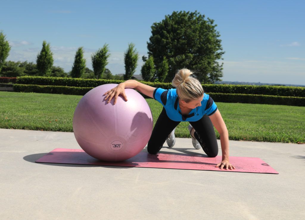 Dressage rider stretches