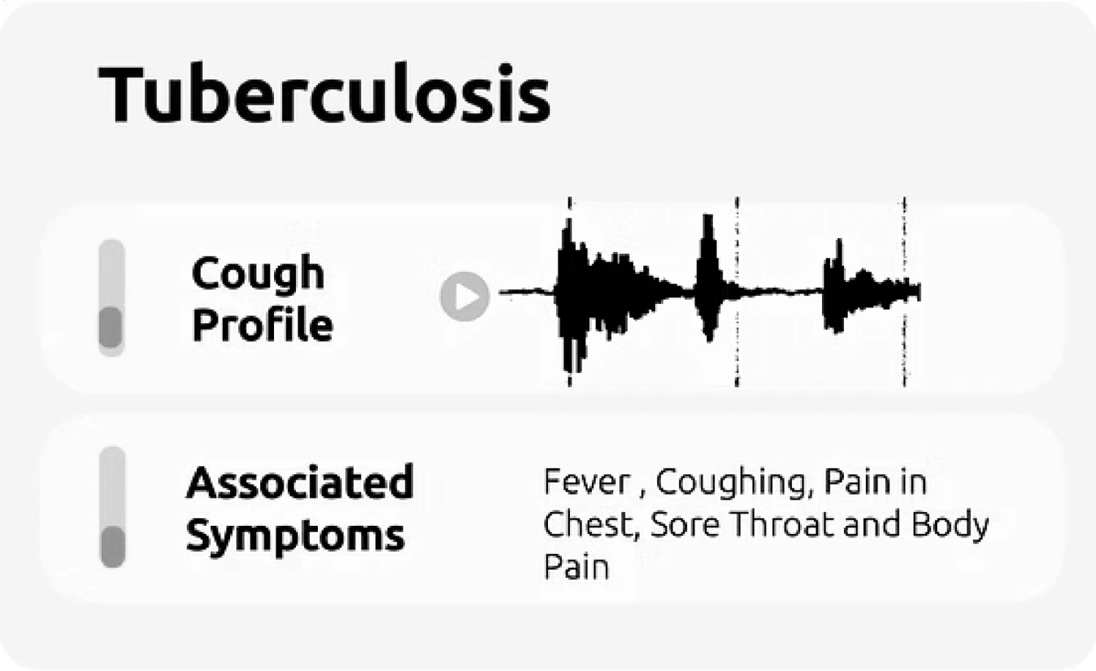 Helfie Tuberculosis AI health check interface