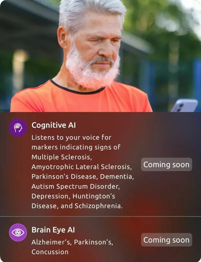 Neurological Health in the Helfie app