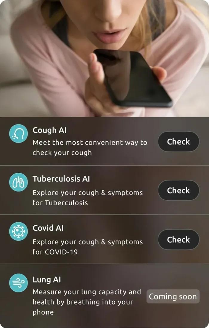 Respiratory Health in the Helfie app