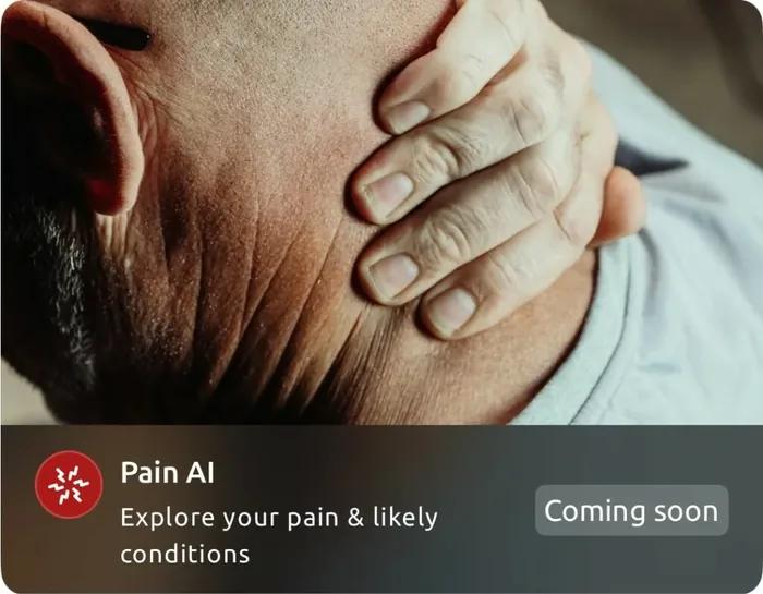 Pain & Health in the Helfie app