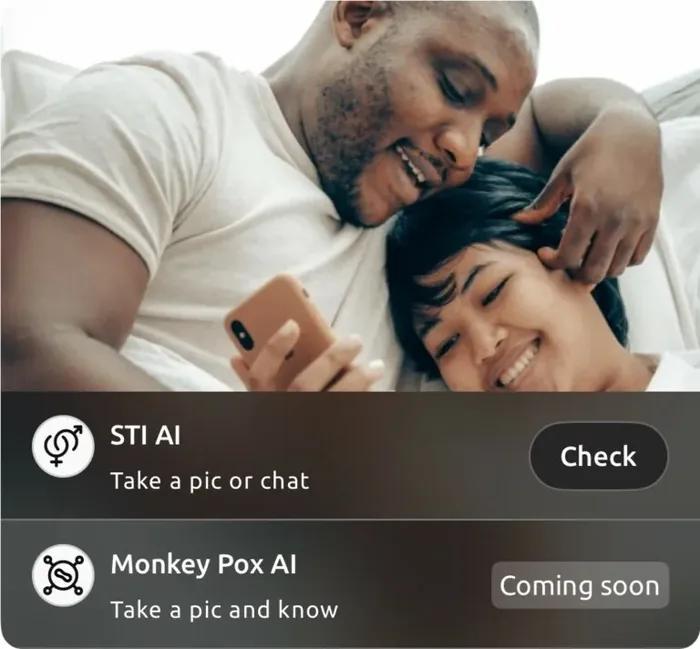 Sexual Health in the Helfie app