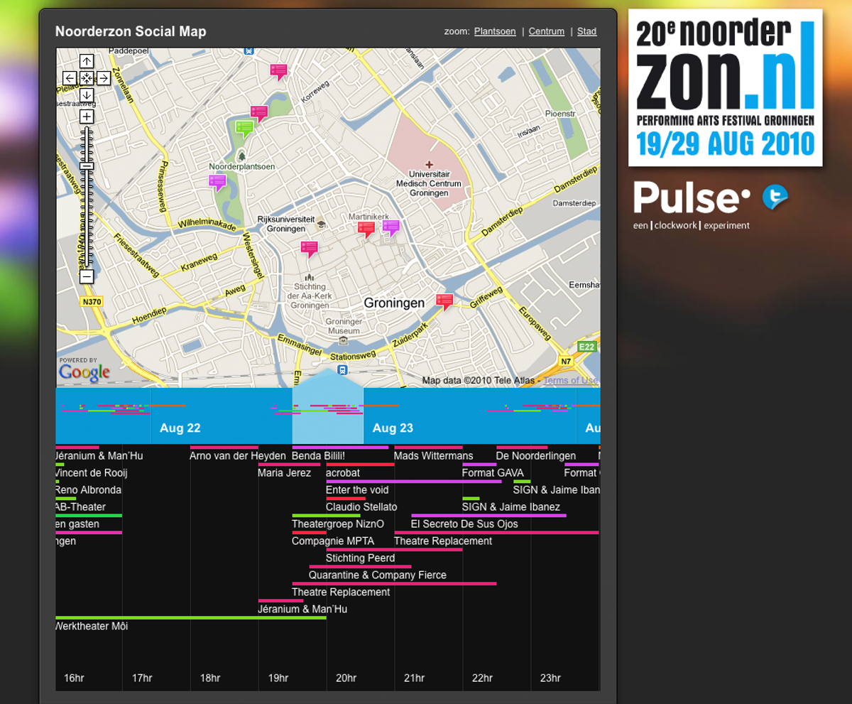 The interface for
