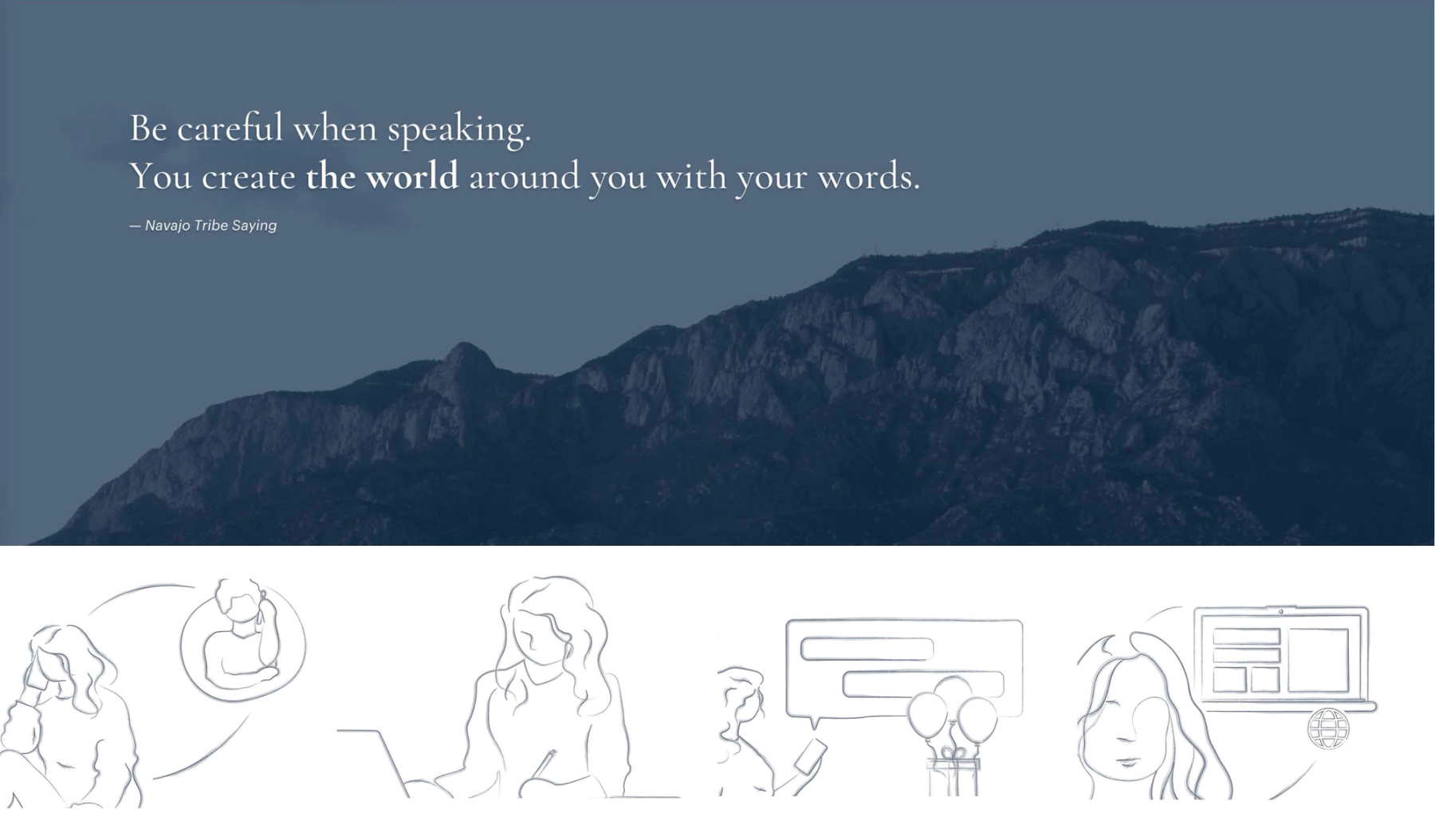 New Mexico HSD contact center blueprint, shown as an interactive microsite
