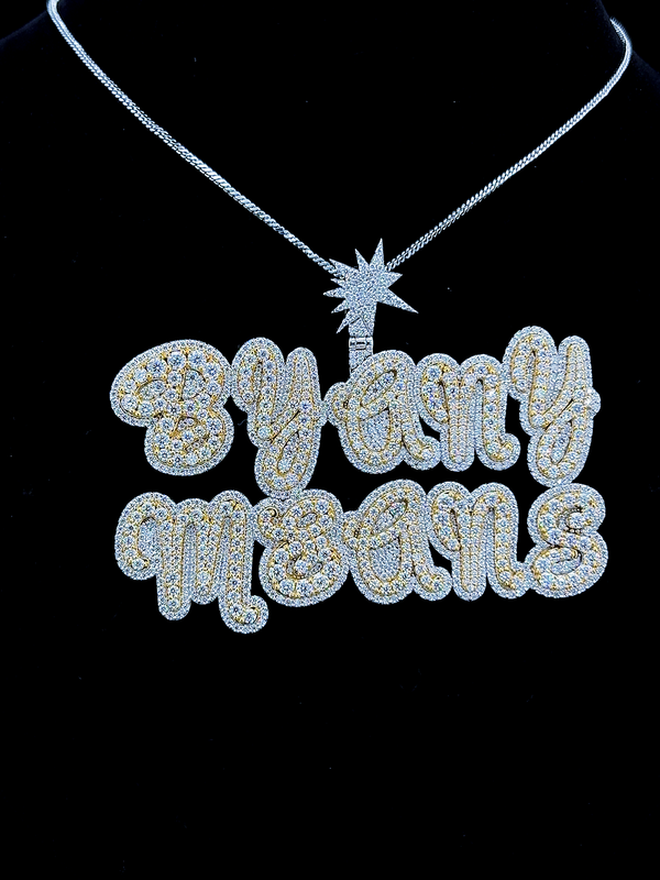 By Any Means Pendant detail 1