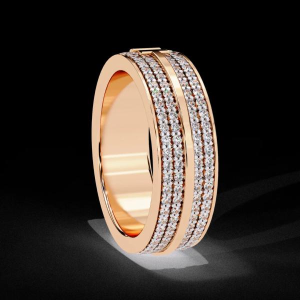 T Band Diamond Ring detail 6