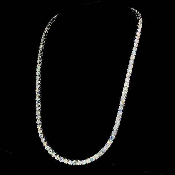 22-Inch 50-Pointer Tennis Chain detail 2