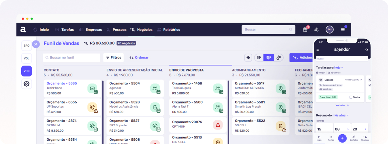Agendor CRM