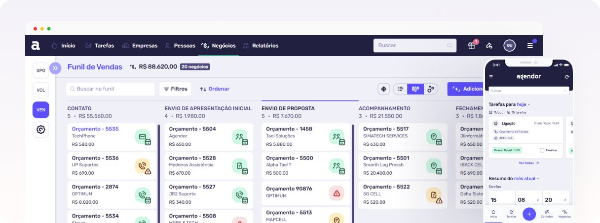 Agendor CRM