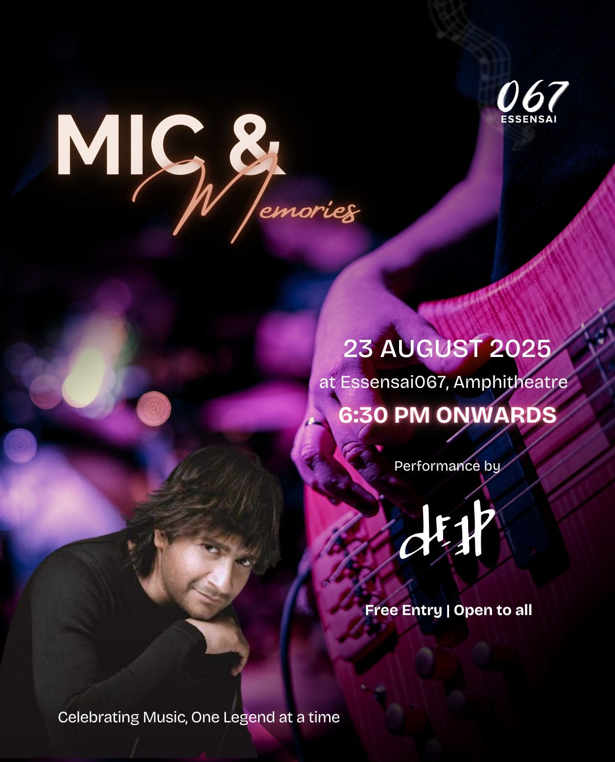 Mic & Memories Celebrating Music, One Legend at a Time