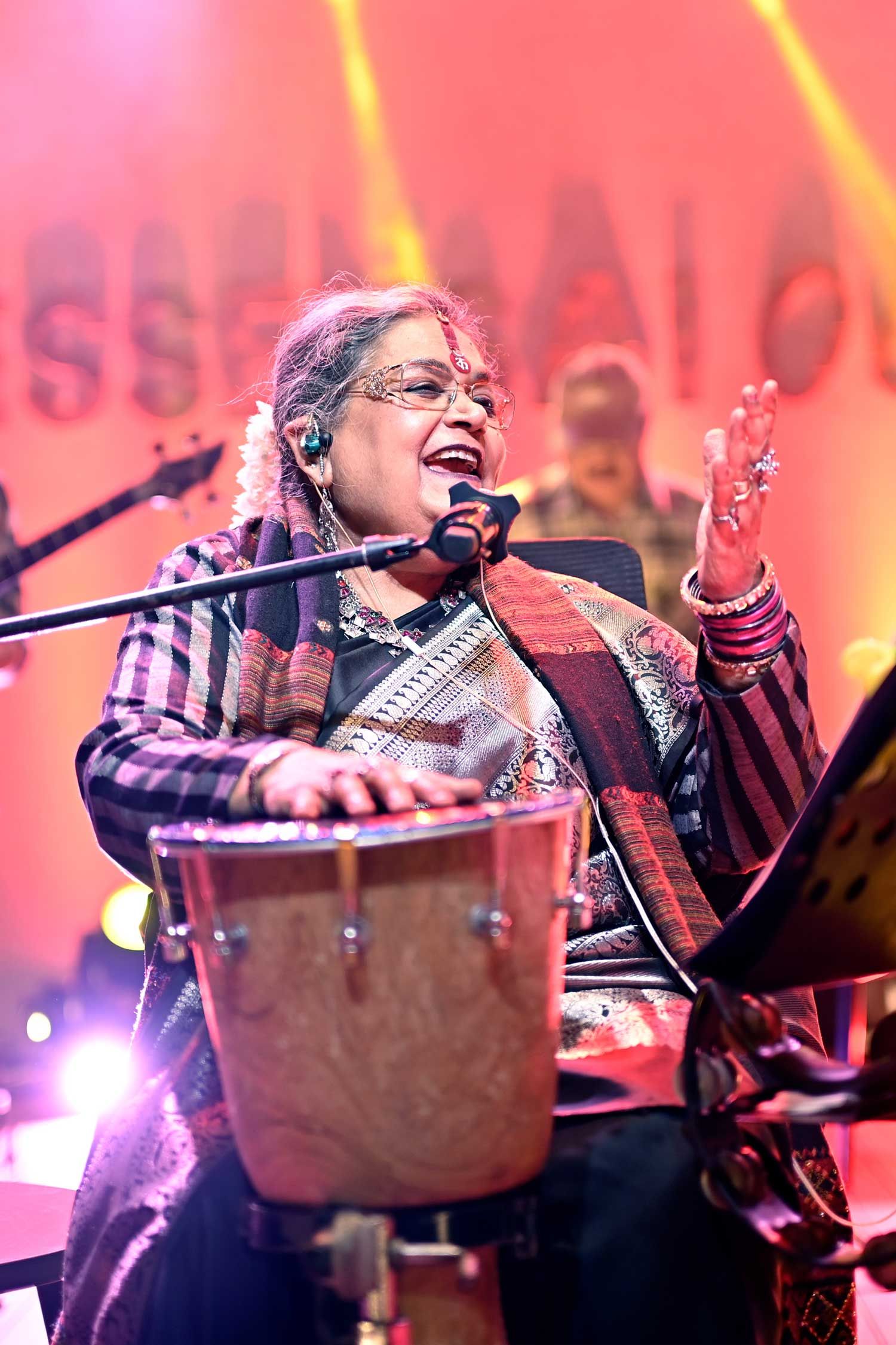 An Evening Under the Stars with the Enthralling Usha Uthup event poster