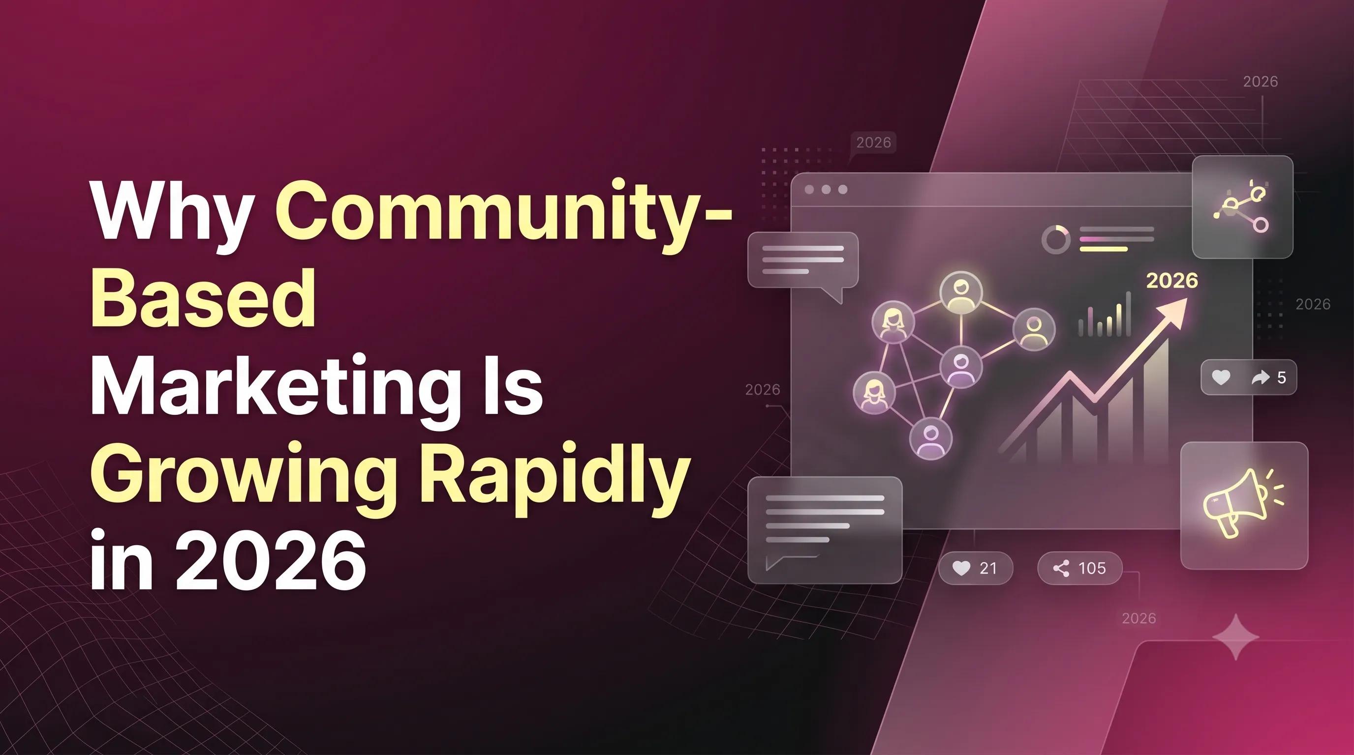 Why Community-Based Marketing Is Growing Rapidly in 2026
