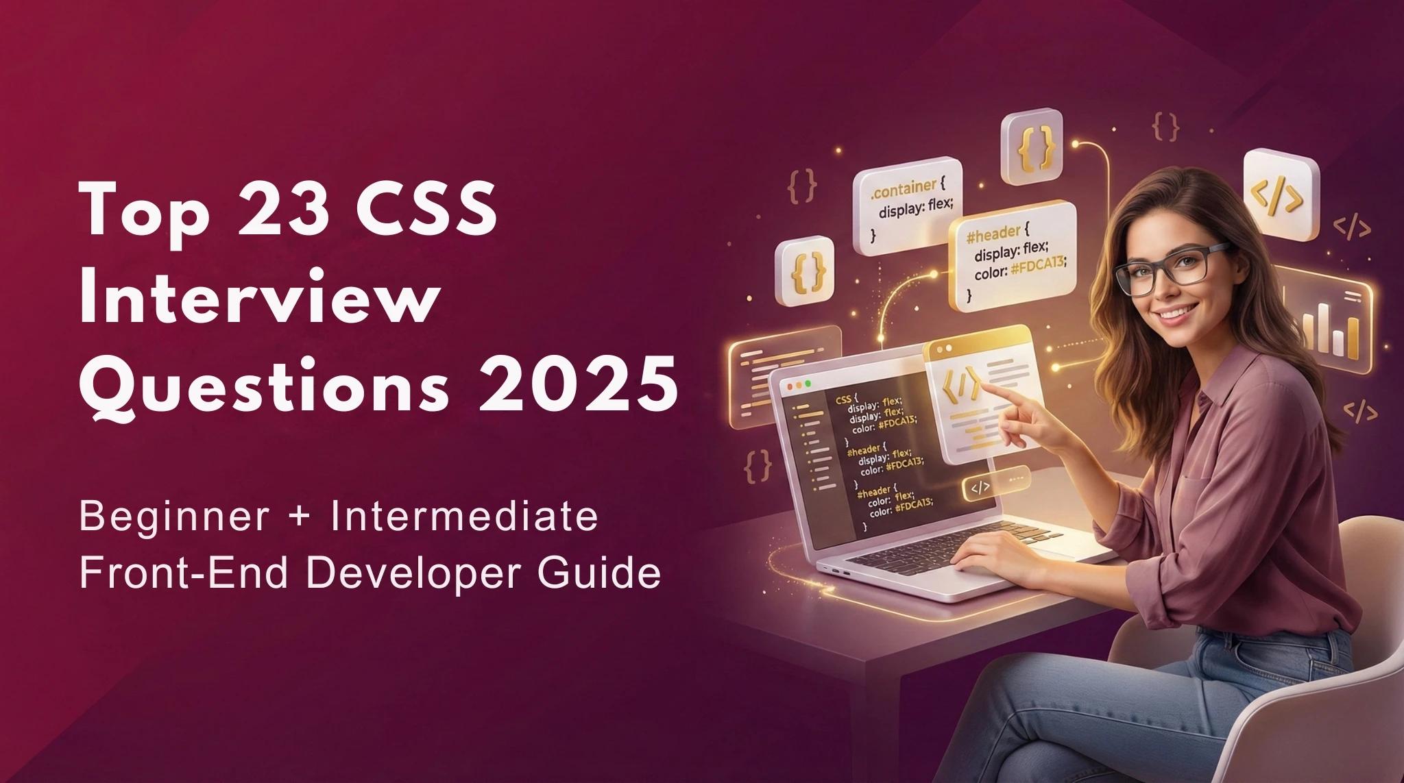 Top 23 CSS Interview Questions And Answers
