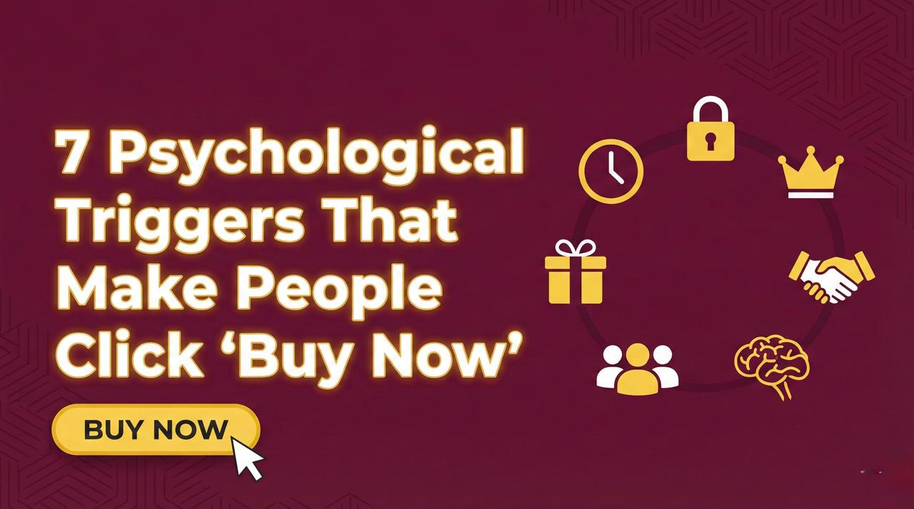 7 Psychological Triggers That Make People Click “Buy Now” Powered by Marketing Psychology