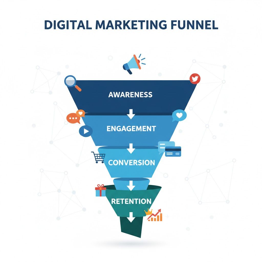 Digital Marketing Funnel
