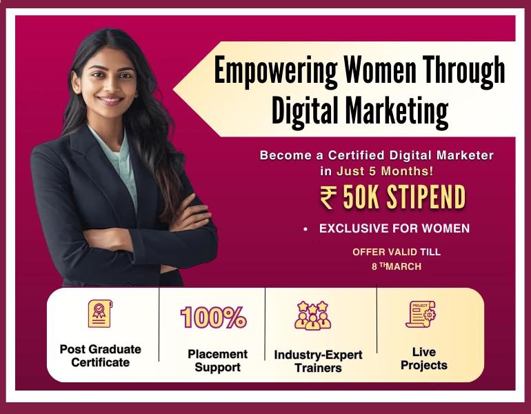 Empowering Women Through Digital Marketing: A Special Women’s Day Initiative