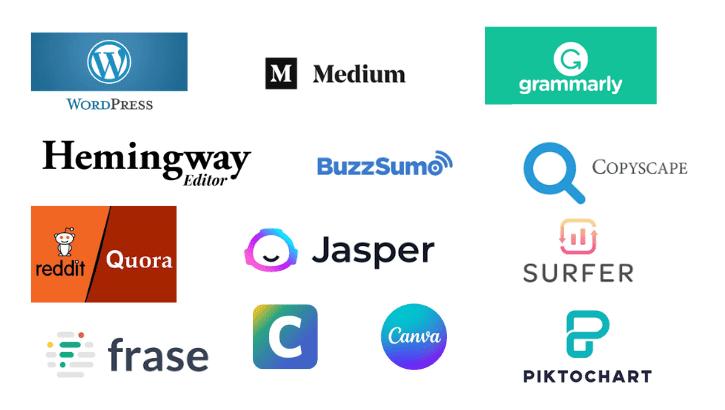  content marketing and blogging tools