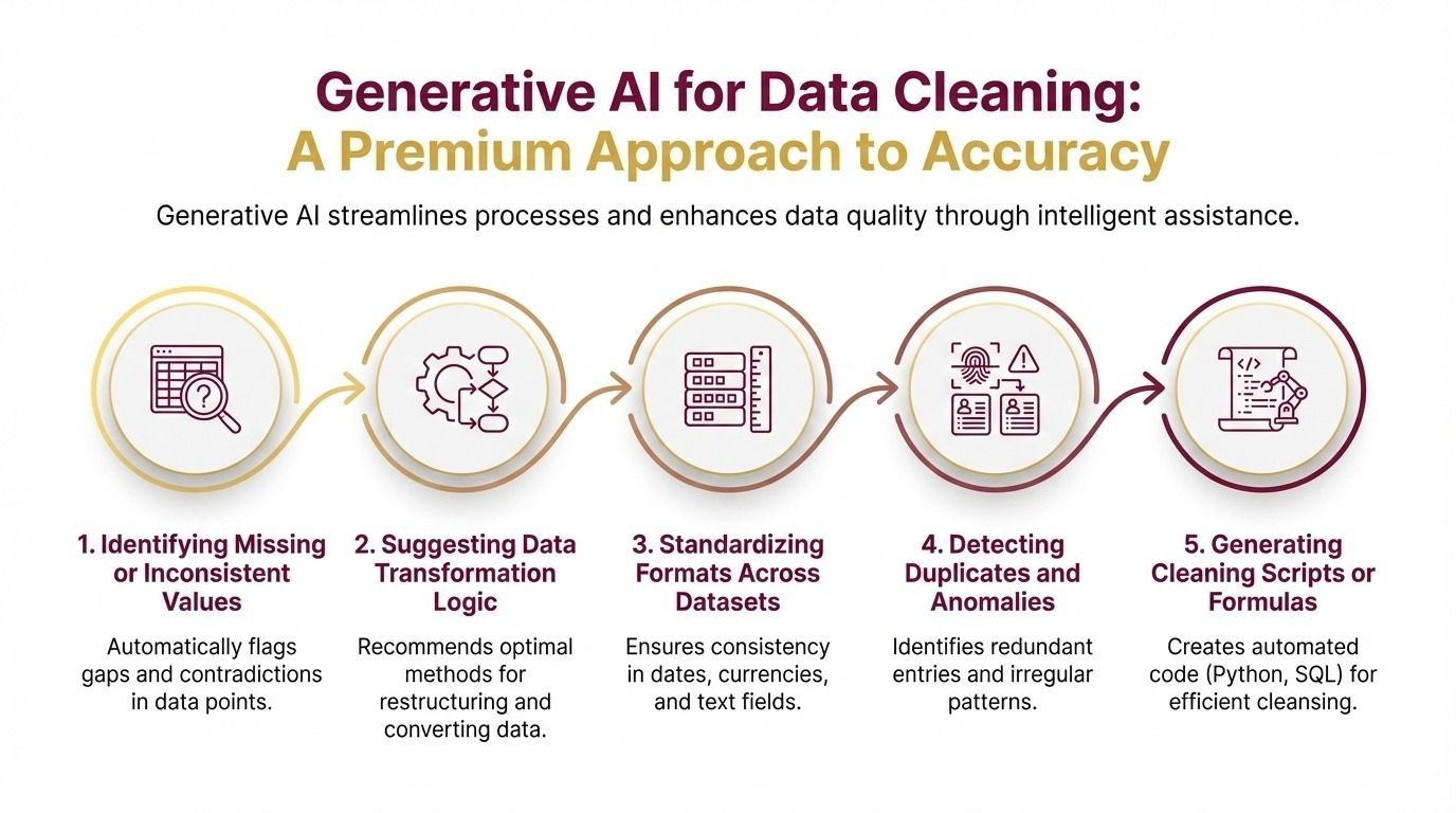 Generative AI for Data Cleaning: A Premium Approach to Accuracy Generative AI for Data Cleaning: A Premium Approach to Accuracy