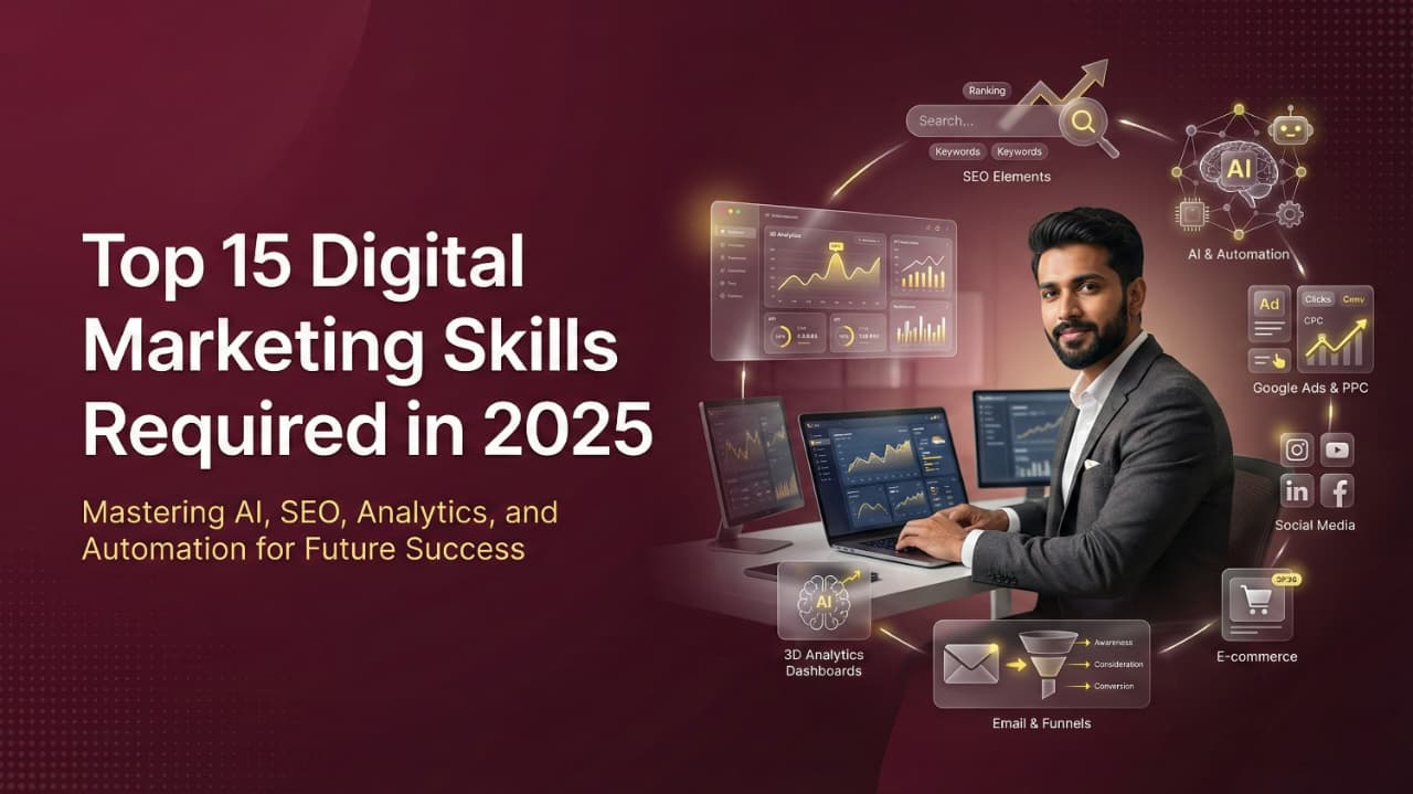 Top 15 Digital Marketing Skills Required in 2025