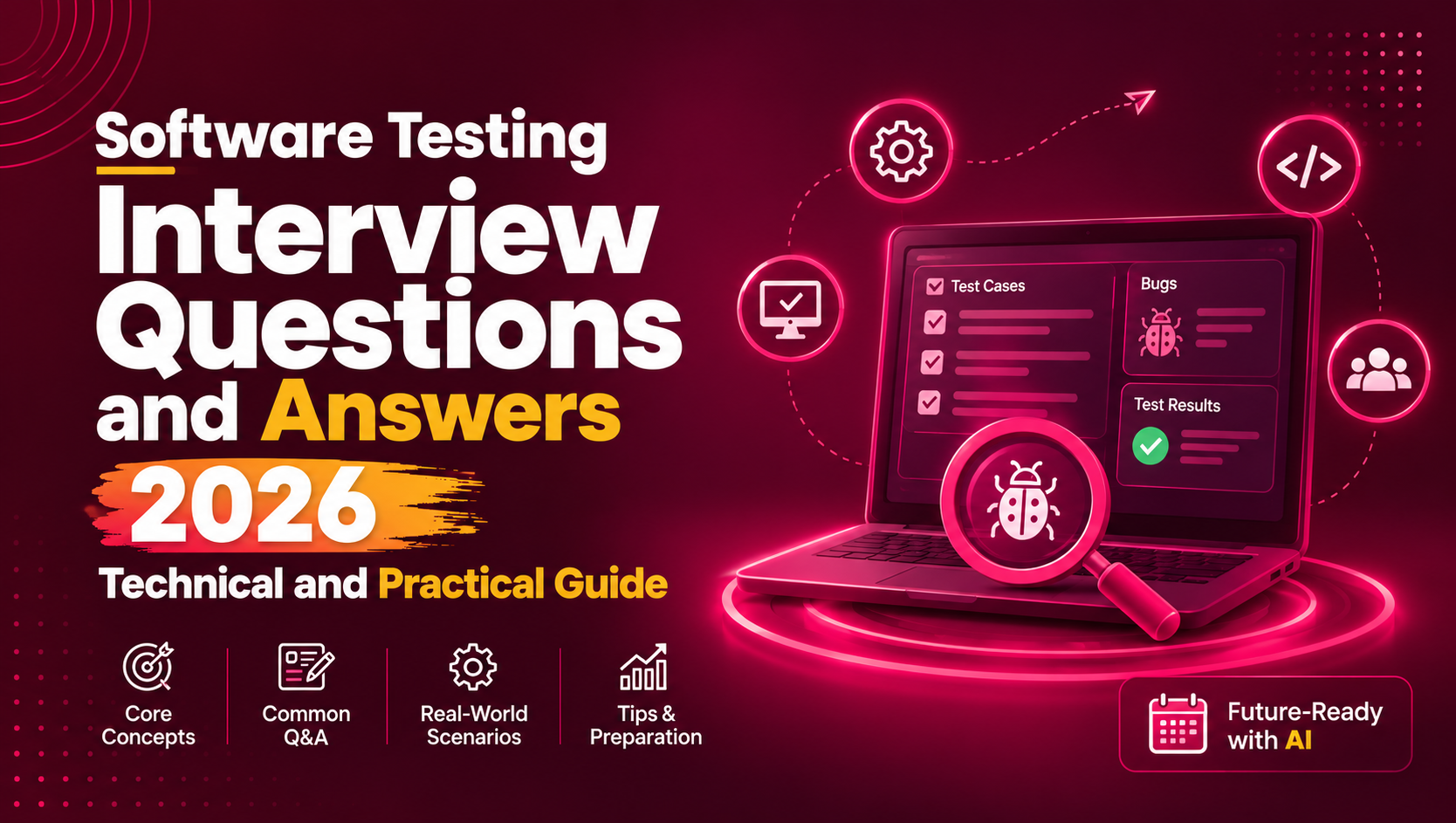 Software Testing Interview Questions and Answers 2026: Technical and Practical Guide