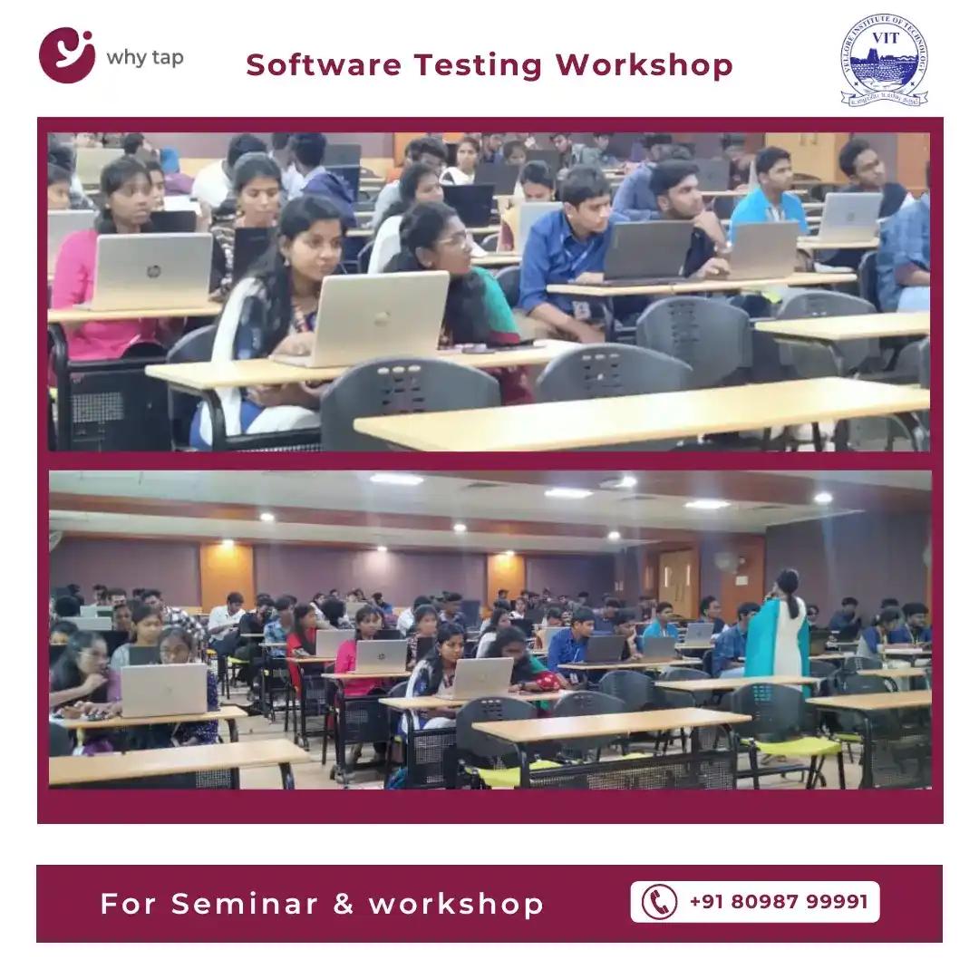 WHY Global Services and VIT Chennai host successful software testing workshop WHY Global Services and VIT Chennai host successful software testing workshop