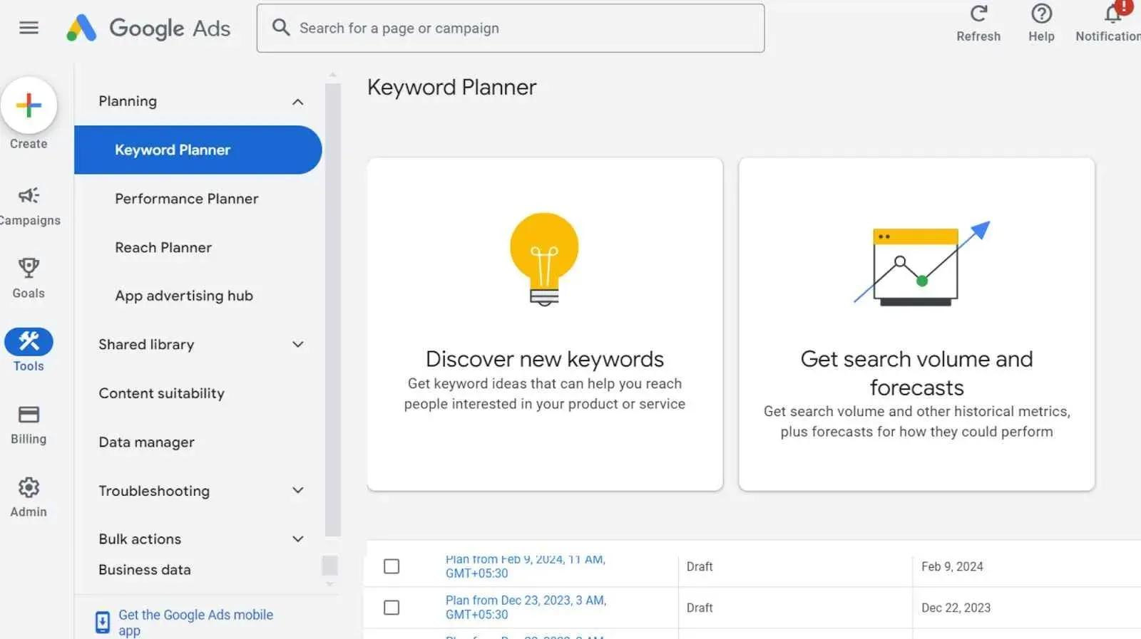 Keyword Research tool in seo