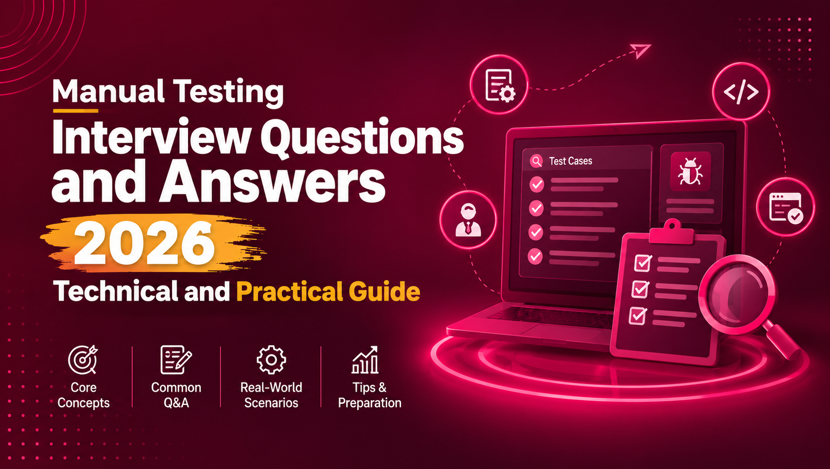 Manual Testing Interview Questions and Answers 2026: Technical and Practical Guide
