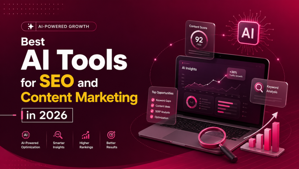 Best AI Tools for SEO and Content Marketing in 2026