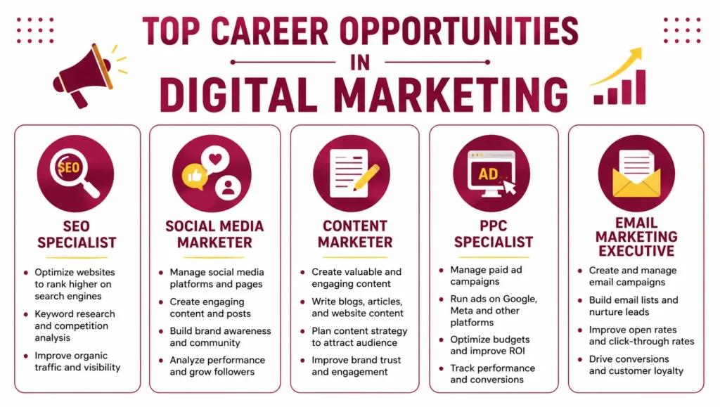 Top Career Opportunities in Digital Marketing Top Career Opportunities in Digital Marketing