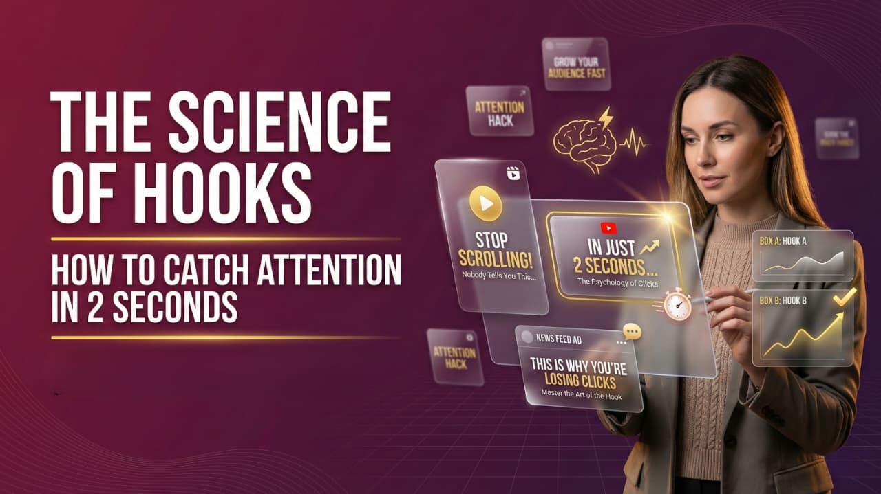 The Science of Hooks: How to Catch Attention in 2 Seconds