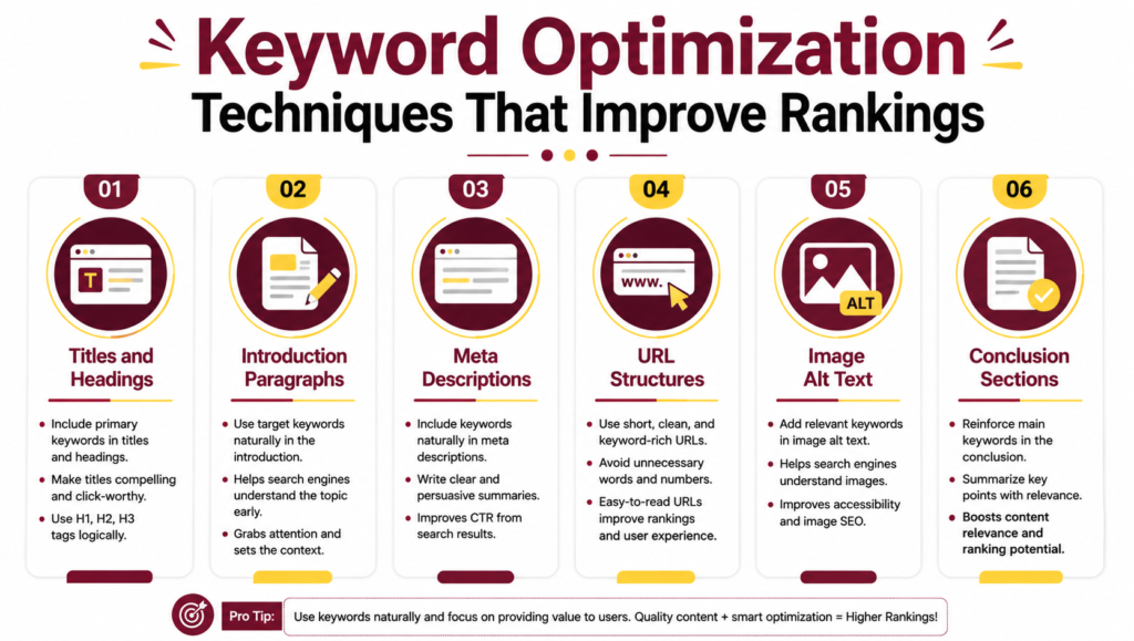 Keyword Optimization Techniques That Improve Rankings Keyword Optimization Techniques That Improve Rankings