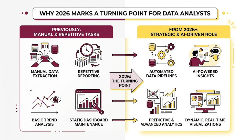 Why 2026 marks a turning point for data analysts Why 2026 marks a turning point for data analysts